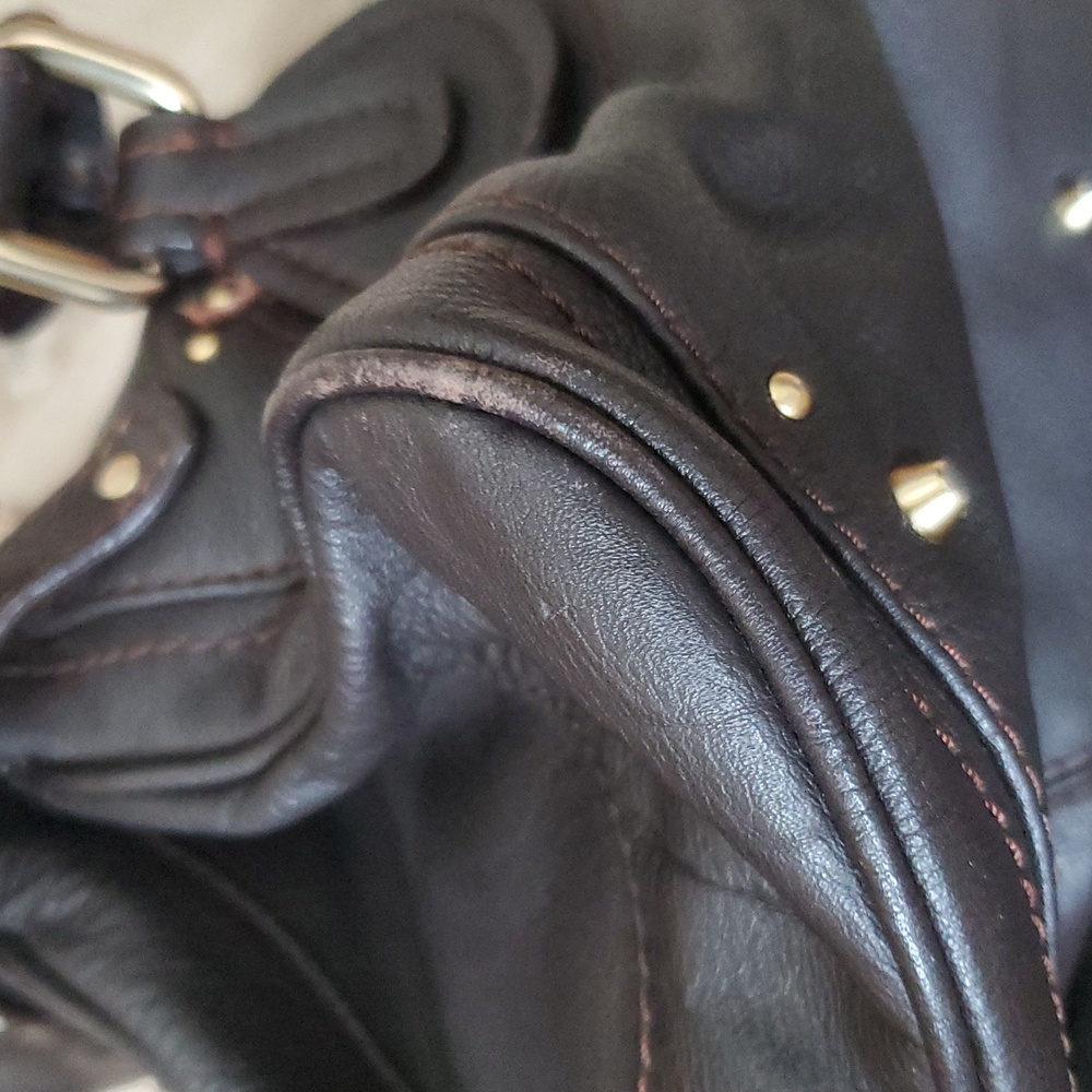 ***SOLD*** Vintage Chloe Paddington Dark Brown With Lock & Key - Picture 11 of 17